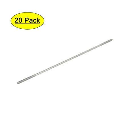 

Unique Bargains M3x160mm 304 Stainless Steel Double End Threaded Stud Screw Bolt 20pcs
