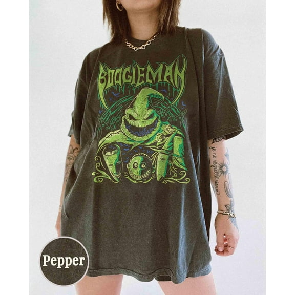 Retro Comfort Colors Boogie Man t-Shirt, Halloween Boogie Shirt, Oogie Boogie 2025 Tee, Disney Halloween 2025