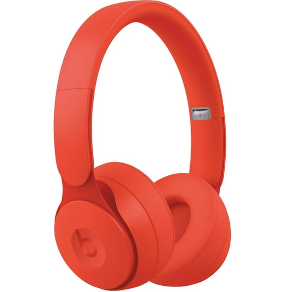 Restored Beats by Dr. Dre Solo Pro Red Wireless Noise Cancelling OnEar Headphones (Refurbished)