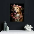 thumbnail image 4 of Nawypu Cute Dog Canvas Wall Art Painting Scenery Artwork Picture for Living Room Bedroom Home Office Wall Decor, 4 of 4
