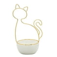 thumbnail image 1 of Sagebrook Home Plateau à Breloques pour Chat de 10 Po, Blanc, 1 of 2