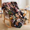 thumbnail image 5 of Spencer Reid 30""x40"" Thow Blanket Super Soft Micro Wool Blanket Sofa Comfortable Warm Flannel Blanket Bed Living Room Merchandise Gift Party Decor, 5 of 5