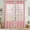Pink, variant on Anhility Blue Semi Sheer Curtains Vintage Floral Window Curtain Light Filtering Semi Sheer Voile Grommet Window Curtains for Bedroom Living Room Kitchen, W39.37 x L98.43
