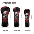 thumbnail image 6 of Uorisanigo Golf Club Head Covers for Driver, Fairway Woods and Hybrids, Premium PU Leather Golf Headcovers, Waterproof & Durable Headcovers Set Fit Most Clubs, 6 of 7
