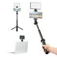 thumbnail image 2 of Rgb Andoer W140 RGB LED Video Light Kit  Video Conference Lighting CRI95+ 2500K-9000K Dimmable 20 Lighting Effects with Desktop Tripod Ballhead Phone Holder Computer Clip, 2 of 7