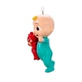 thumbnail image 4 of Cocomelon Blow Mold Christmas Ornament - Baby JJ Character with Teddy Bear Holiday Decoration, 4 of 4
