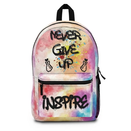 Backpack Motivational Watercolor Backpack Motivational Watercolor