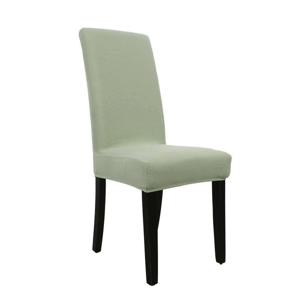 Piccocasa Elastic Polyester 1 Piece Knit Jacquard Chair Covers(Sage ...