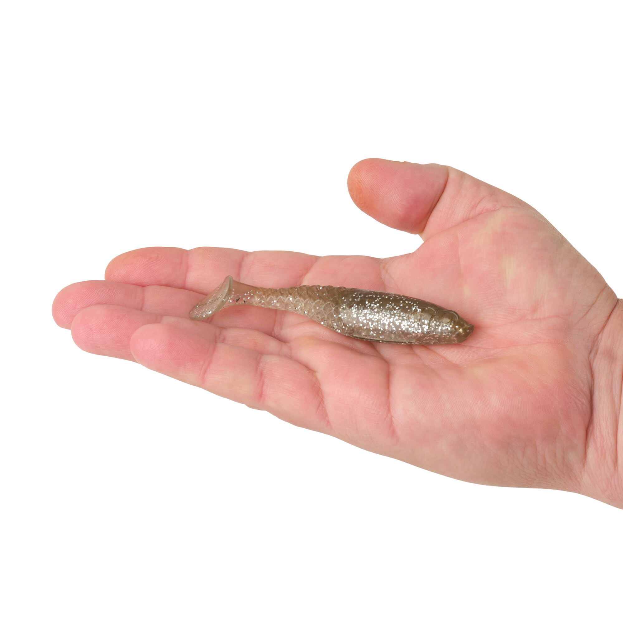 Berkley PowerBait® Paddlin' PowerStinger, 4.25 in, Swimbaits - Paddle Tail, Tennessee Shad (5 Count)