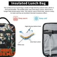 thumbnail image 2 of My Hero Academy Lunch Bag Anime Lunch Tote Bag Reusable Insulated Lunch Box Portable Lunch Bento Box For College Work Office Picnic 10*8*4 Inch, 2 of 9