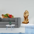 thumbnail image 2 of Estatua de José,Estatua de José durmiendo Estatuilla religiosa,Figura de león,Estante con estatua de león para escritorio,oficina,decoración del hogar,Figura decorativa de león, 2 of 8