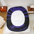 thumbnail image 5 of jejeloiu American Rugby Sport Bed Sheets,Purple Football Helmet King Sheets For Boys Teens 4pcs, 5 of 7