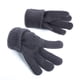 thumbnail image 1 of Guantes de invierno de punto de medio dedo unisex de color sólido con tapa y dedos cálidos para mujer, manoplas de poliéster, 1 of 4
