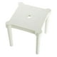 thumbnail image 2 of White Plastic Stool Portable Low Chair for Adults Skid Resistant Design Home Office Kindergarten Use Thick Construction Safe Sitting, 2 of 3