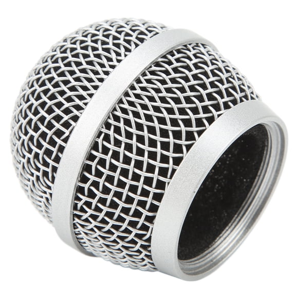Grille de Microphone, Largement Compatible Intégré dans le Filtre en Mousse Microphone Grille Tête de Boule pour PG48 pour Remplacement