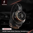 thumbnail image 1 of 1MORE Triple Driver Over Ear Auriculares Hi-Res Audio Bass Diadema, 1 of 8