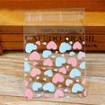 thumbnail image 1 of Bolsa de Plástico para Regalo, Embalaje Transparente, Bolso con Decoración para Fiesta de Cumpleaños, Boda y Caramelo, 7 cm, 100 Unidades/Lote, 1 of 4