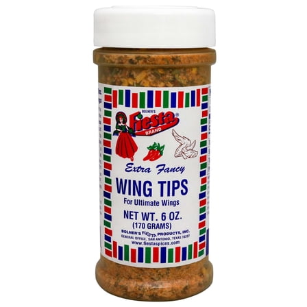 Pack Of 2 Bolner's Fiesta Wing Tips, 6 oz (Package May Vary)