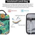 thumbnail image 5 of Reusable Lunch Bag Vacation Aloha Insulated Lunch Box Container Portable Cooler Thermal Lunch Tote Bag for Women Men Adult Work Office Picnic Travel Beach, 5 of 6