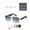 Color-v1, variant on 2025 New Smart Glasses for Men ,Clear Bluetooth Sunglasses for Women with Polarized Lenses Anti-Blue Light, 144+ Languages Real-Time Translation,Built-in Microphone,Speaker (Color-V1)