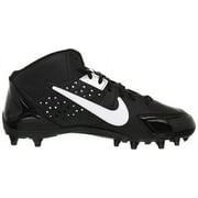 Nike Men's Alpha Strike 3/4 TD Football Cleat, Black/White, 8.5 D(M) US