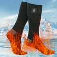 thumbnail image 3 of Heated Socks Washable Winter Skiing Socks For Men Women Sport Supplies (Adjustable Black), 3 of 9