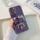 thumbnail image 4 of Kt cat-Soporte de espejo de maquillaje galvanizado con película de lente, funda de teléfono para iphone Xr Xs 11 12 13 14 Pro Max, 4 of 4