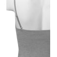 thumbnail image 3 of JYB CO Women's & Juniors Basic Solid Adjustable Spaghetti Strap Long Camisole Layer Tank Top Size S – 3XL, 3 of 5
