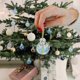 thumbnail image 5 of 12 bolas navideñas de cristal multicolor, mini prismas de 2,2 cm para árbol de Navidad, decoración para fiestas (multicolor), 5 of 5
