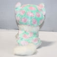 thumbnail image 3 of Ty Beanie Boos - Opal the Pink and Green Cat  – Medium (9")  – Glitter Eyes  - Stuffed Animal, 3 of 6