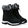 thumbnail image 5 of Women’s Snow Boot Waterproof Lace Up Mid-Calf Outdoor Winter Rubber Sole Deep Tread, 5 of 6