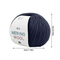 thumbnail image 4 of EGNMCR Wool Hand-woven Medium Coarse Scarf Hat Overcoat Wool Merinoss Wool Wool Cashmeres Yarn wools group, 4 of 6