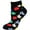 Black, variant on Sierra Socks Women Socks Leaf Pattern Ankle Cotton Socks Size 9-11 Black