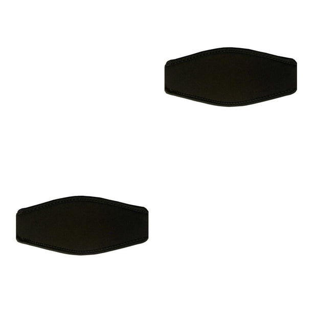 Greeniant Funda de correa acolchada para buceo, protección de buceo, cinturón cómodo, gafas de natación, dispositivo, envoltorio, cojín, accesorios Negro 2piezas Greeniant CBP499375