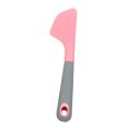 thumbnail image 1 of Oleegame 2PC Stainless Steel Cutlery Set Silicone Scraper Multifunctional Baking Tool High Temperature Resistant Scraper Pink, 1 of 3