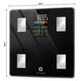 thumbnail image 3 of Arboleaf Smart Scale Digital Bathroom Scale - 14 Body Data Analysis, 396 Lb Capacity, Black, 3 of 8