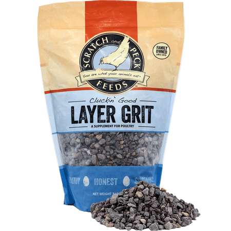 Scratch and Peck Feeds Cluckin’ Good Layer Grit 7lbs