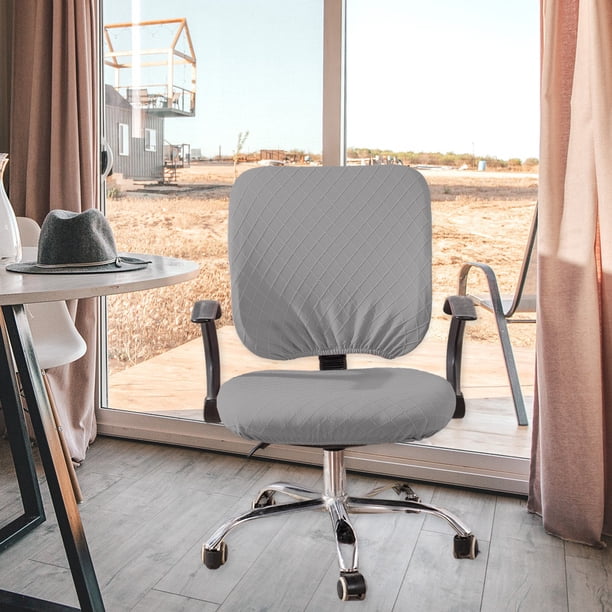 Funda universal para silla de oficina Macarena paquete de 2 gris