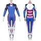 thumbnail image 4 of Overwatch-Disfraz de Cosplay de Dva para mujer, mono ajustado, peluca, auriculares, pistola, accesorios, tatuaje, pegatinas, traje, fiesta, Zentai Cos, 4 of 6