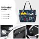 thumbnail image 3 of Fotbe Navy Blue Geometric Bolsa de Viaje para Playa - Resistente al Agua, Bolsa Tote de Gran Capacidad y Ligera con 7 Bolsillos para Mujeres y Hombres, 3 of 7