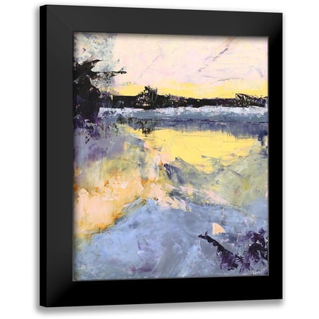 Nickell, Linda 12x14 Black Modern Framed Museum Art Print Titled - Winter Blues