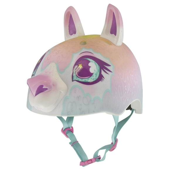 Raskullz Dolly Rainbow Casque Enfant 5+, Rose, Taille Unique