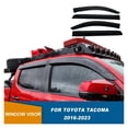 thumbnail image 2 of Window Visor WeatherShields Wind Sun Rain Guards Compatible for Toyota Tacoma 2016 -2023, 2 of 7