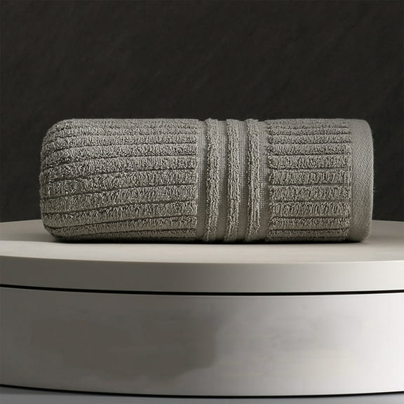 Lilgiuy Luxury Hand Towels for Bathroom Solid Color Hand Towels Soft Absorbent Quick Dry Skin-friendly, Suitable for Home, Gym, Spa, Hotel and Bathroom, 29.1x13.3 in, Gray