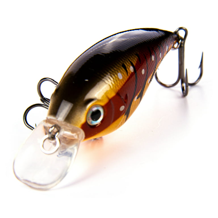 Ozark Trail 1/3 Ounce Brown Craw Crank Bait Lure, Size: NA