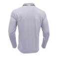 thumbnail image 4 of YYDGH Men's Fashion Polo Shirts Cotton Classic Long Sleeve Thermal Button Shirt with Pocket Casual Dressy Regular Fit Pullover Shirt, 4 of 6