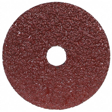 UPC: 0055395106844 | Norton Abrasives Fiber Disc  5 in Dia  7/8 in Arbor PK25 05539510684