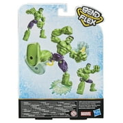 Marvel Avengers Bend And Flex Hulk, 6-Inch Action Figure, Blast Accessory