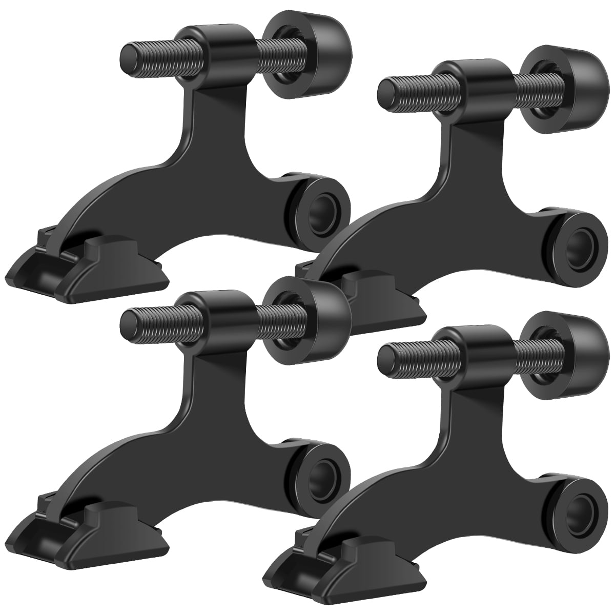 Atopoler 4Pcs Hinge Pin Door Stopper Adjustable Hinge Door Stop for