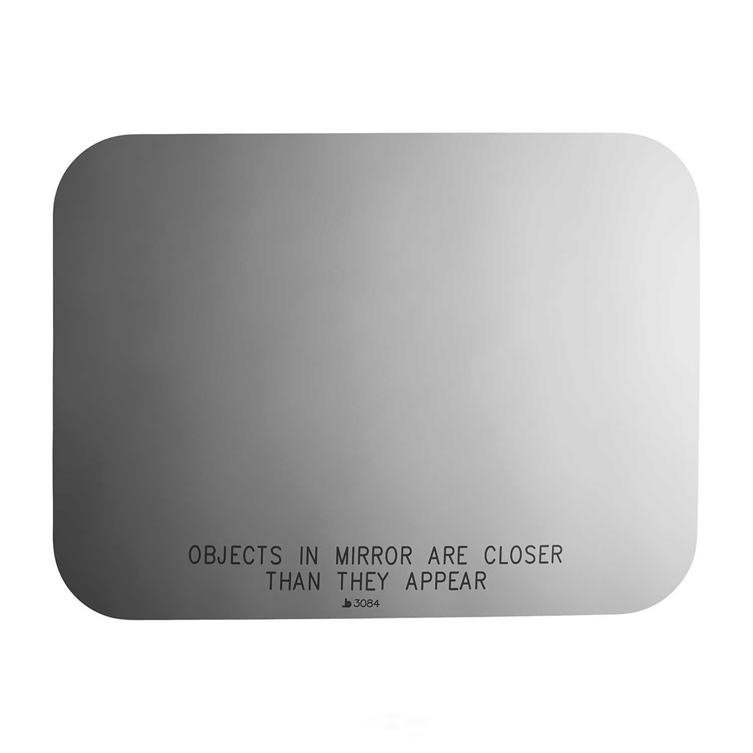 Burco Side View Mirror Replacement Glass - Clear Glass - 3084